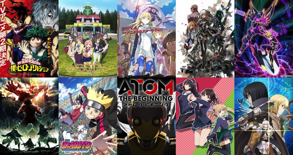 Animes da Primavera 2017 – Lista de trailers – PróximoNível