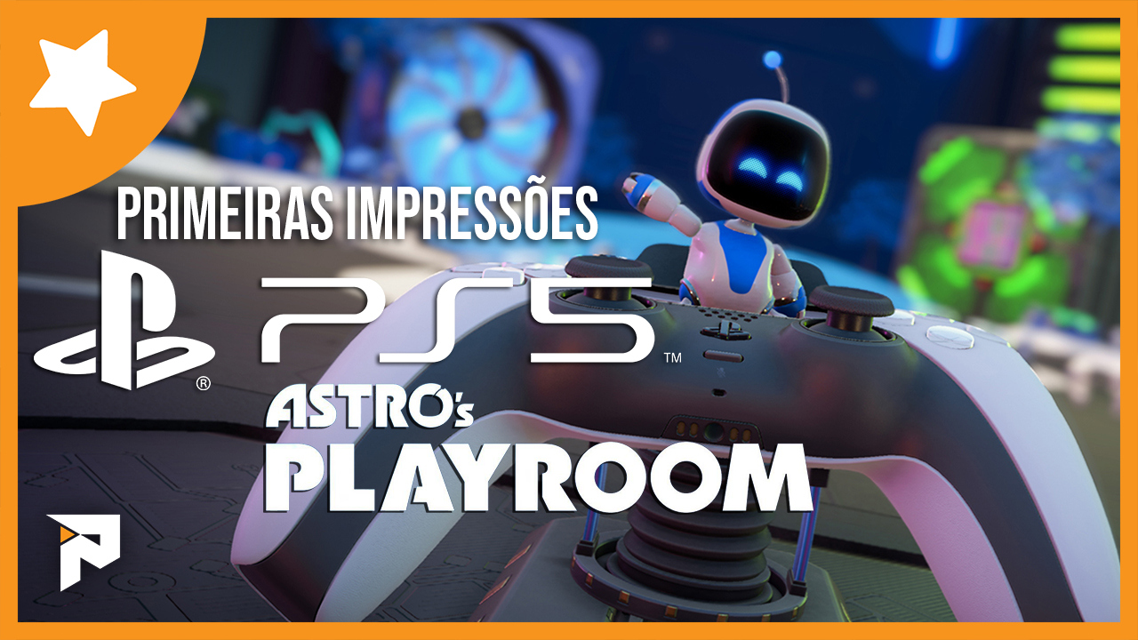 Astro's Playroom - O Início do Jogo GRÁTIS para PLAYSTATION 5 Que Mostra o  PODER do DUALSENSE 