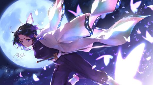 Shinobu Kocho do anime Demon Slayer